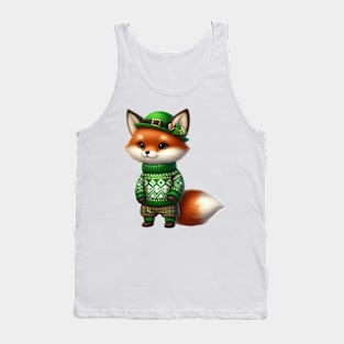 St Patricks Fox Tank Top